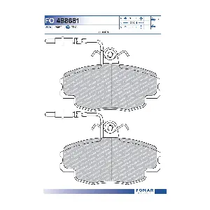 FOMAR Friction FO498681