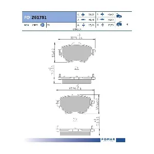 FOMAR Friction FO 261781