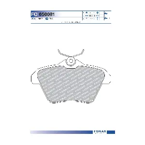 FOMAR Friction FO650081