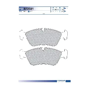 FOMAR Friction FO672581