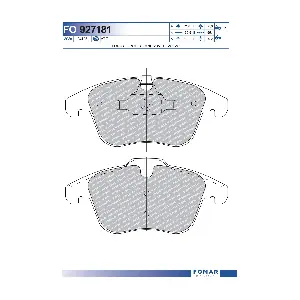 FOMAR Friction FO927181