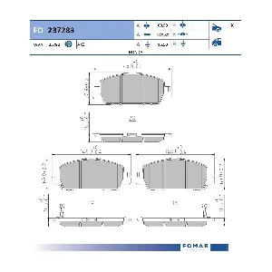 FO 237283 FOMAR Friction