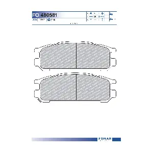 FOMAR Friction FO 480581