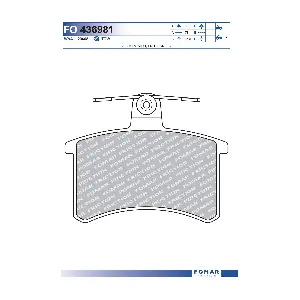 FOMAR Friction FO 436981