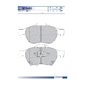 FO913481 FOMAR Friction