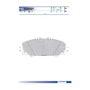 FOMAR Friction FO 838881