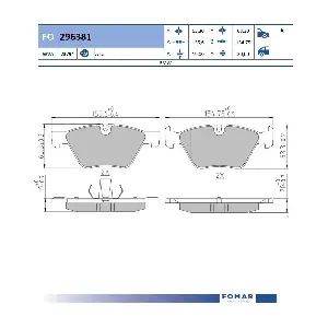 FO 296381 FOMAR Friction