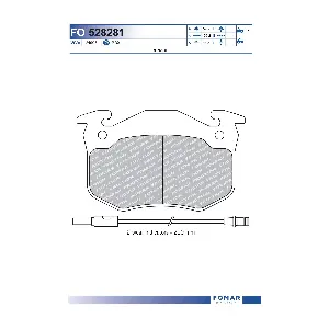 FOMAR Friction FO 528281