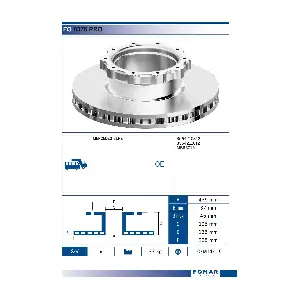 FOMAR Friction FO 0376 PRO