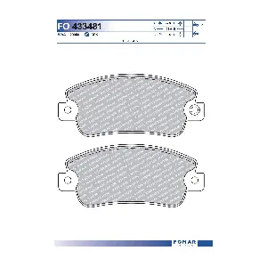 FOMAR Friction FO 433481