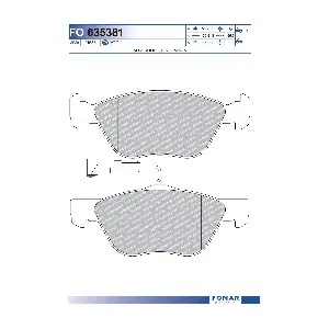 FOMAR Friction FO635381