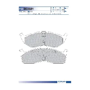 FOMAR Friction FO903681