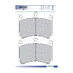 FOMAR Friction FO 462281