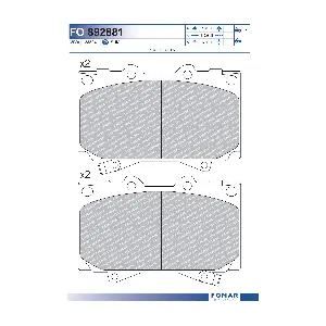 FOMAR Friction FO 892881