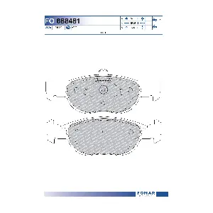 FOMAR Friction FO688481