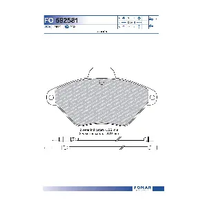 FOMAR Friction FO592581