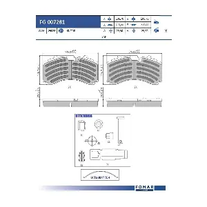 FOMAR Friction FG 007281