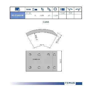 FOMAR Friction FO 251663 00