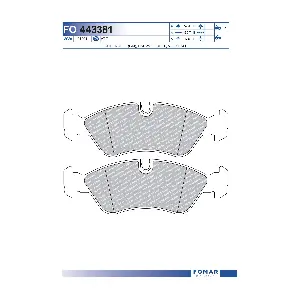 FOMAR Friction FO 443381