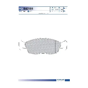 FO642181 FOMAR Friction