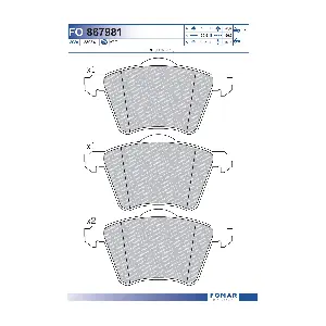FOMAR Friction FO 867981