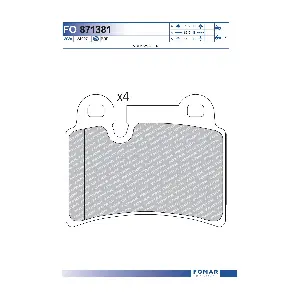 FOMAR Friction FO871381