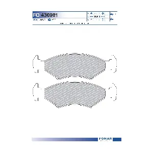 FOMAR Friction FO 430981