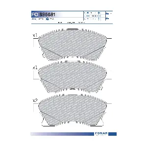 FOMAR Friction FO895681