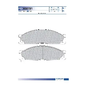 FOMAR Friction FO460781