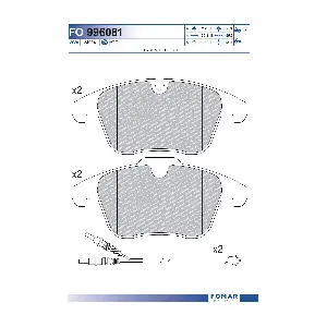 FOMAR Friction FO996081
