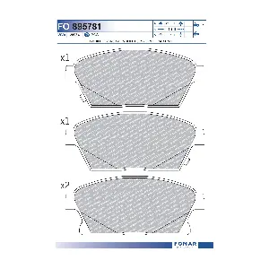 FOMAR Friction FO 895781