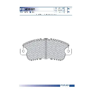 FOMAR Friction FO436181