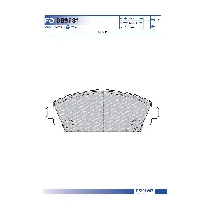 FO 689781 FOMAR Friction