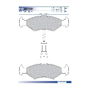 FOMAR Friction FO 431181
