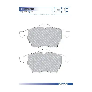FO 628781 FOMAR Friction