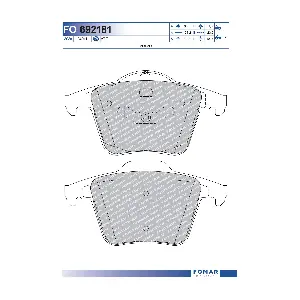FOMAR Friction FO 692181