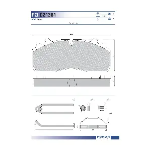 FOMAR Friction FO 021381