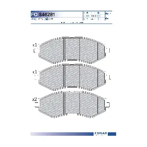 FOMAR Friction FO846281