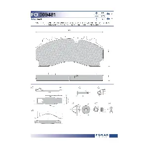 FOMAR Friction FO 009481