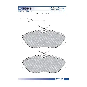 FOMAR Friction FO 629481