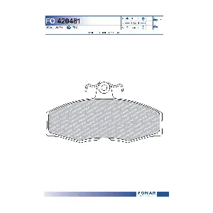 FOMAR Friction FO 420481