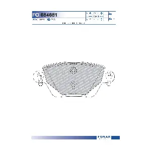 FOMAR Friction FO684681