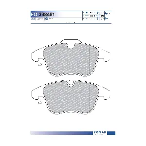 FO338481 FOMAR Friction