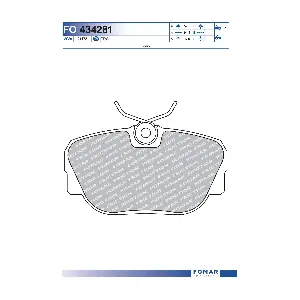 FOMAR Friction FO434281