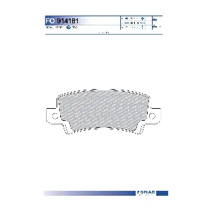 FOMAR Friction FO 914181
