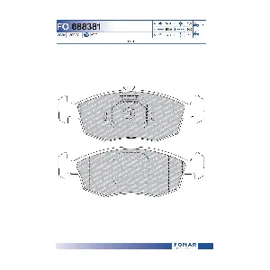 FOMAR Friction FO688381