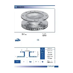 FOMAR Friction FO 0184 PRO