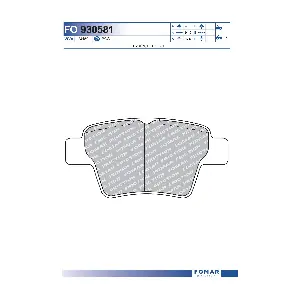 FOMAR Friction FO 930581
