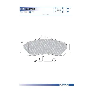 FOMAR Friction FO 994281