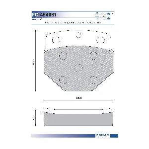 FOMAR Friction FO 494681